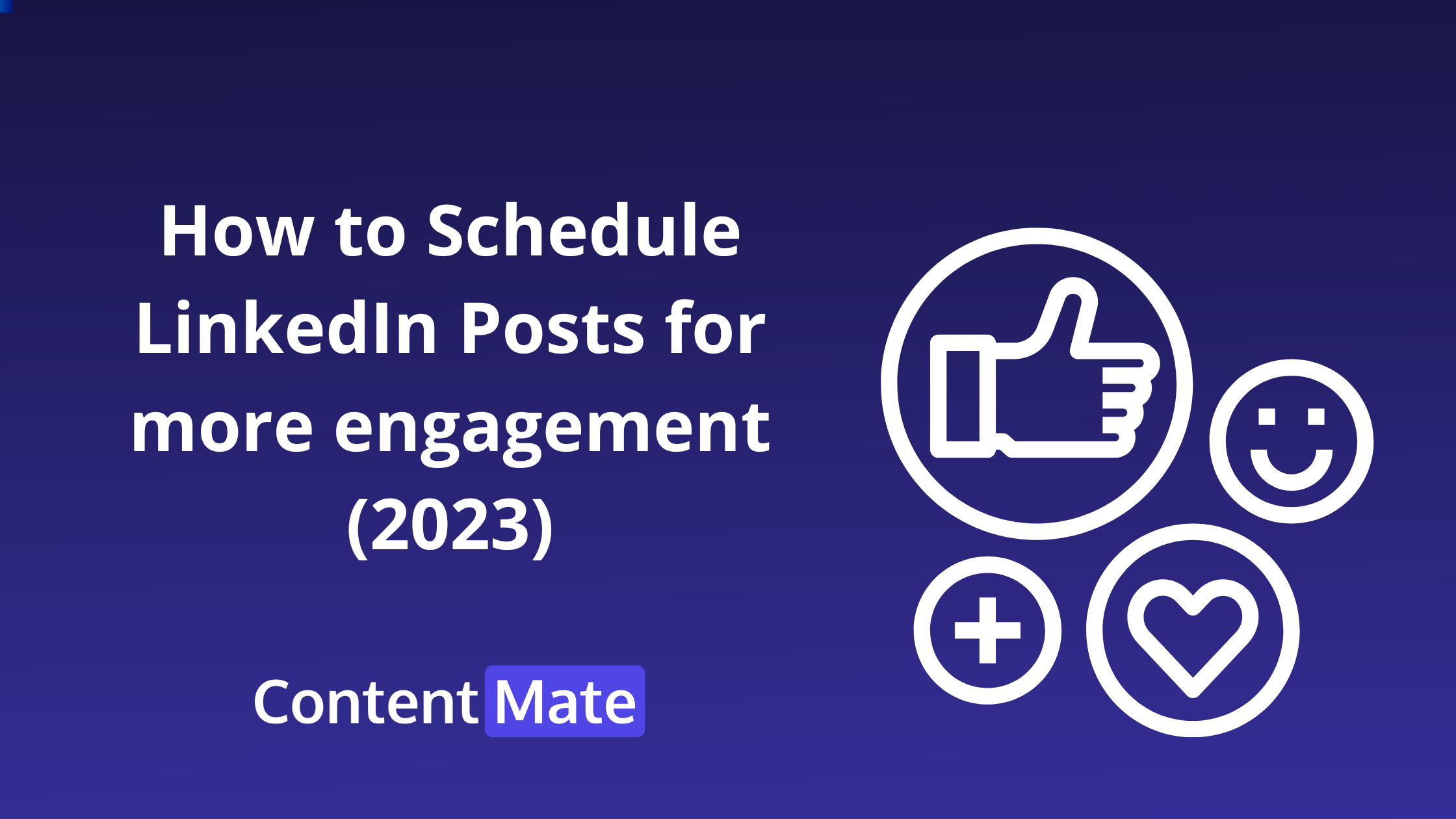 How to Schedule LinkedIn Posts for more engagement (2023)