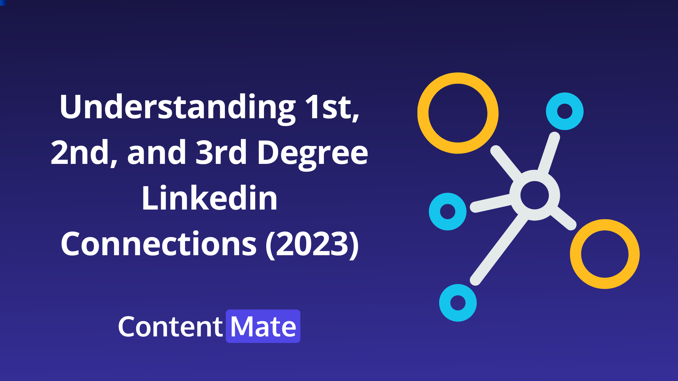 Understanding 1st, 2nd, and 3rd Degree Linkedin Connections (2023)